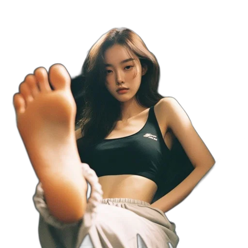 shoes, creature, face, weapon transparent PNG cut-out