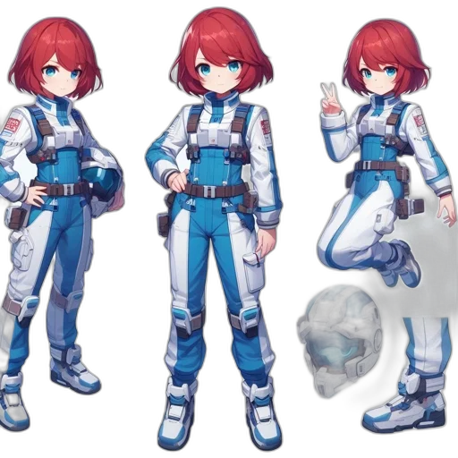 concept art, 3d render, pixel art, cyberpunk transparent PNG cut-out