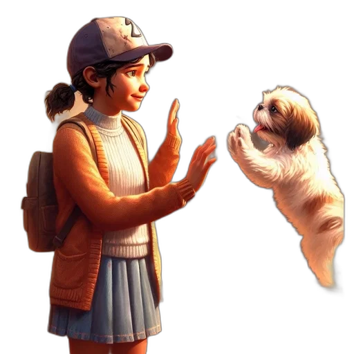 staff, animal, creature, face transparent PNG cut-out