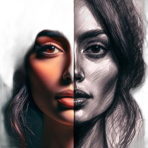 face, mask, photorealistic, concept art transparent PNG cut-out
