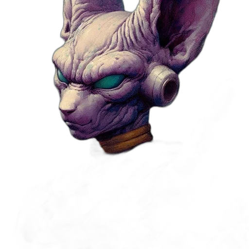 mask, creature, face, dragon transparent PNG cut-out