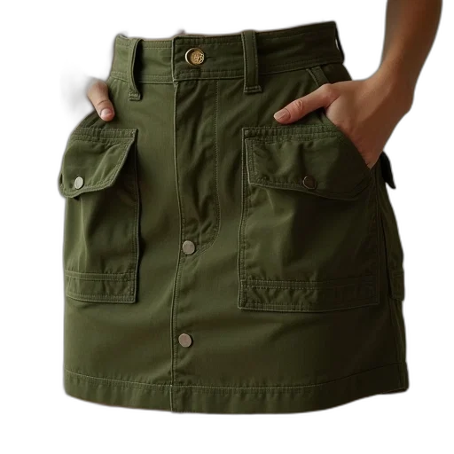 jacket, green, earth tones, womens transparent PNG cut-out