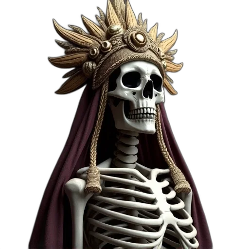crown, mask, jewelry, staff transparent PNG cut-out