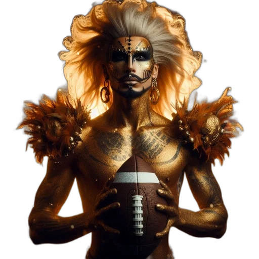 hair, fantasy art, concept art, cyberpunk transparent PNG cut-out