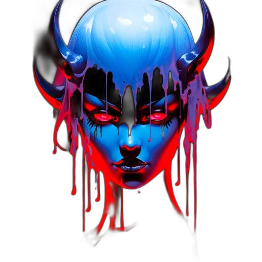 mask, face, concept art, fantasy art transparent PNG cut-out