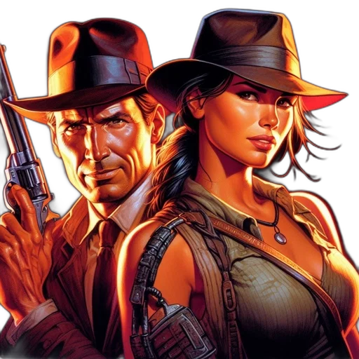 comic book art, concept art, fire, neon lights transparent PNG cut-out