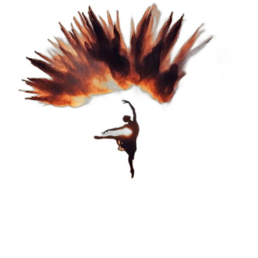 hair, staff, dragon, animal transparent PNG cut-out