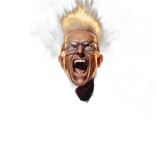 face, mask, creature, hair transparent PNG cut-out