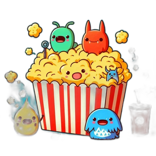 food, pixel art, concept art, 3d render transparent PNG cut-out