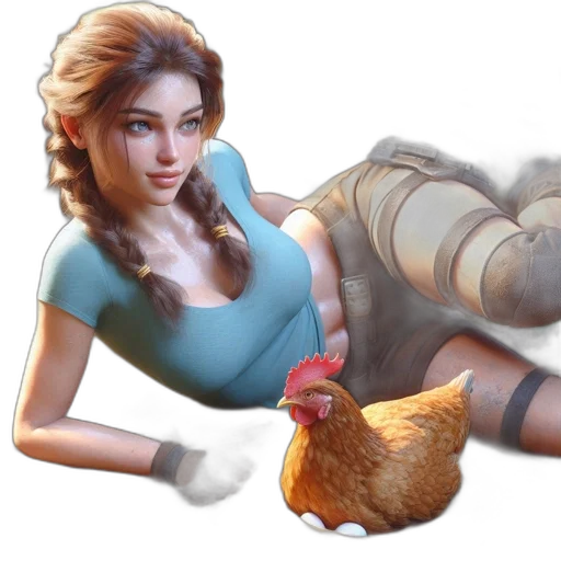 animal, dress, weapon, concept art transparent PNG cut-out