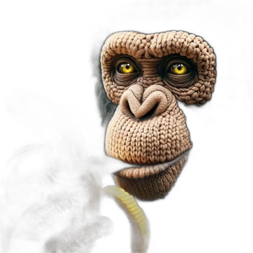 mask, staff, face, creature transparent PNG cut-out