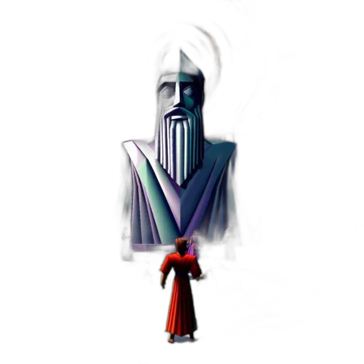 staff, sword, robot, mask transparent PNG cut-out