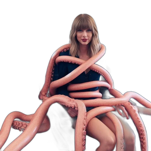 creature, hair, dress, animal transparent PNG cut-out