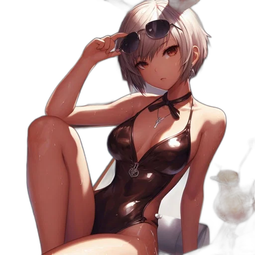 dress, robot, hat, weapon transparent PNG cut-out