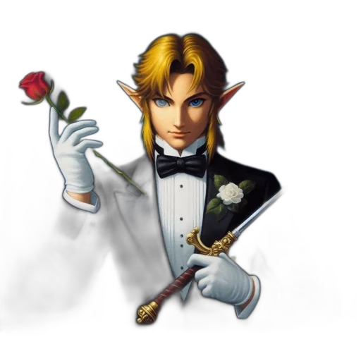 staff, crown, flower, weapon transparent PNG cut-out