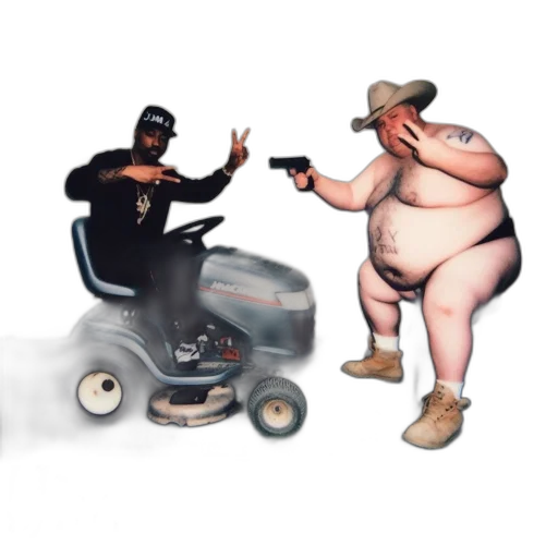 car, weapon, concept art, 3d render transparent PNG cut-out
