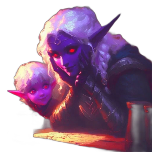 mask, staff, face, creature transparent PNG cut-out