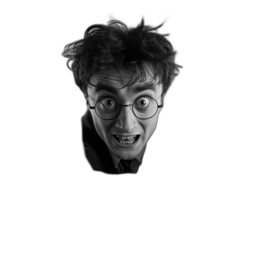 face, mask, creature, staff transparent PNG cut-out