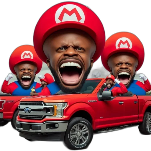 car, hat, face, animal transparent PNG cut-out