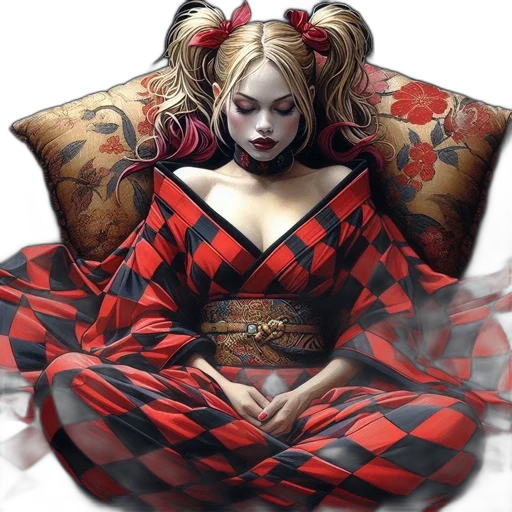 dress, mask, furniture, comic book art transparent PNG cut-out