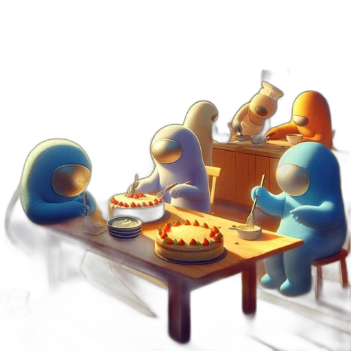 food, robot, furniture, concept art transparent PNG cut-out