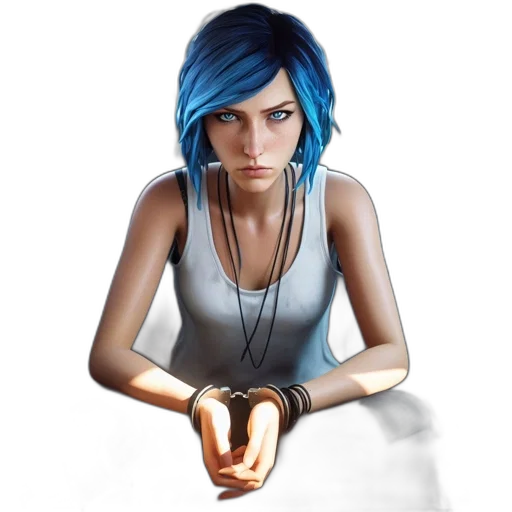 jewelry, face, concept art, photorealistic transparent PNG cut-out