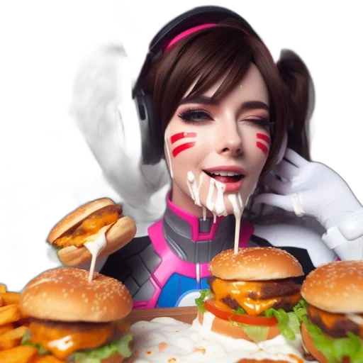 food, robot, face, concept art transparent PNG cut-out