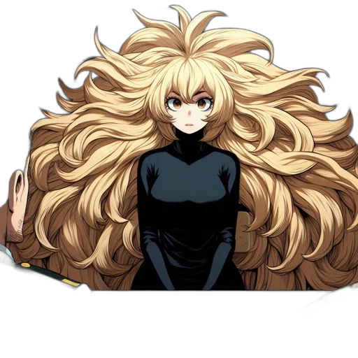 hair, dress, crown, mask transparent PNG cut-out