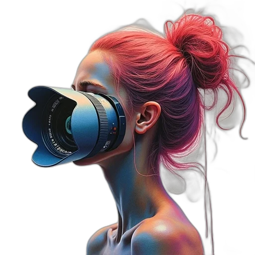 mask, robot, face, hair transparent PNG cut-out