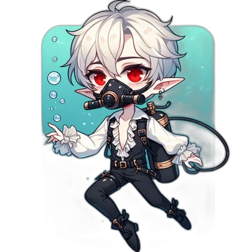 staff, creature, pixel art, concept art transparent PNG cut-out