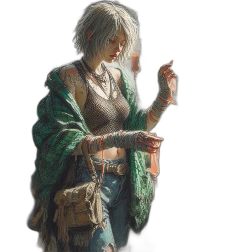 jacket, weapon, sword, jewelry transparent PNG cut-out