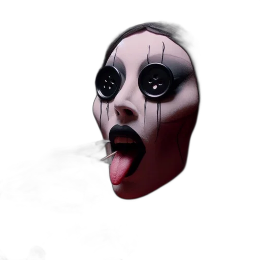 mask, face, creature, concept art transparent PNG cut-out