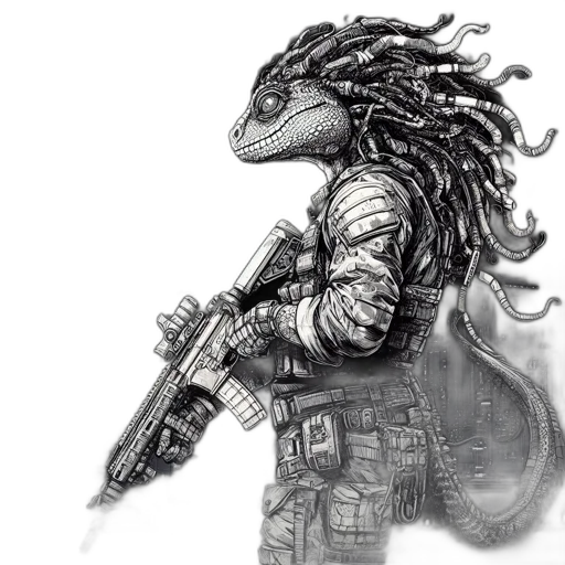 dragon, animal, weapon, creature transparent PNG cut-out