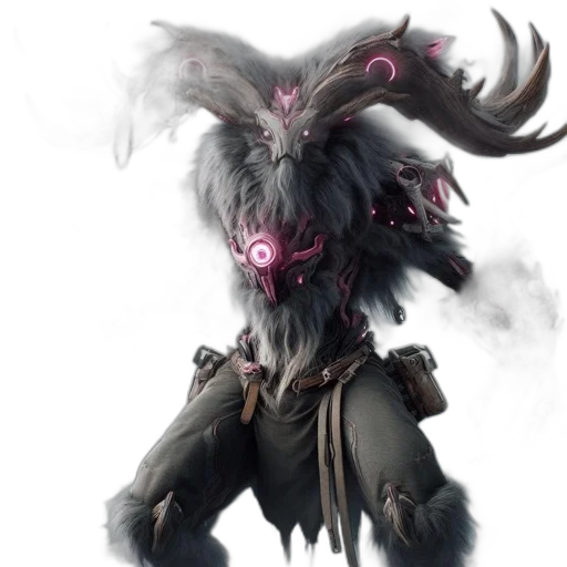 mask, creature, staff, dragon transparent PNG cut-out