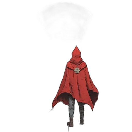 jacket, staff, mask, umbrella transparent PNG cut-out