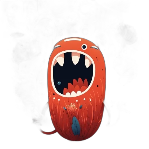 creature, mask, animal, dragon transparent PNG cut-out