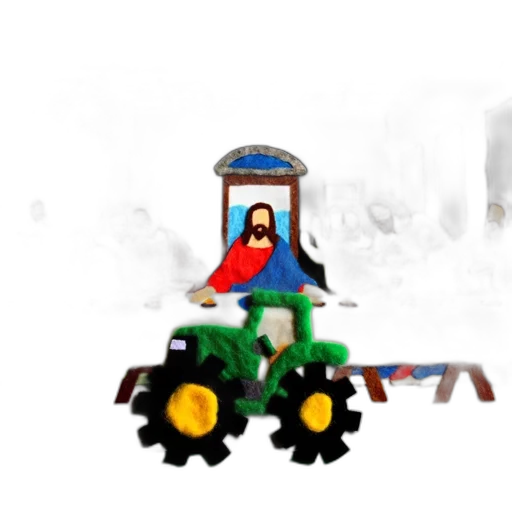robot, car, weapon, hat transparent PNG cut-out