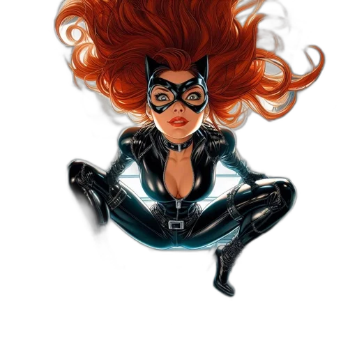 comic book art, concept art, cartoon, fantasy art transparent PNG cut-out