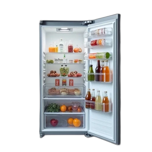 food, 3d render, samsung, refrigerator transparent PNG cut-out