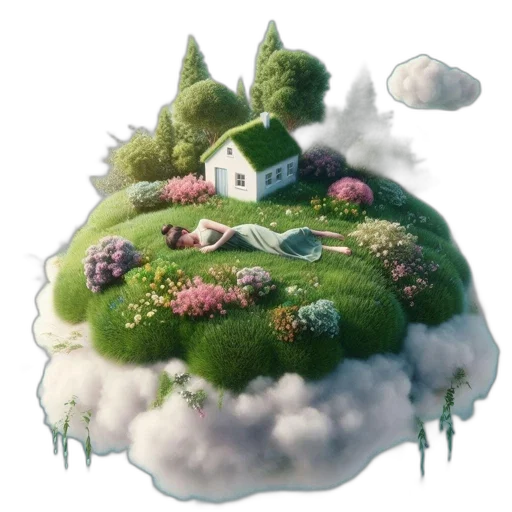 building, crown, concept art, 3d render transparent PNG cut-out