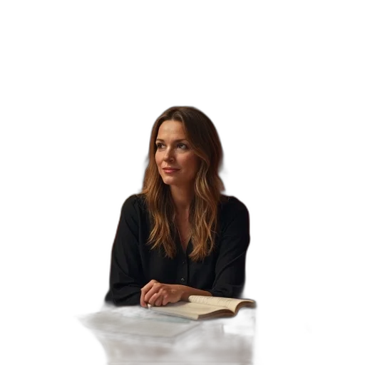 staff, face, jacket, furniture transparent PNG cut-out
