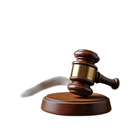 staff, wooden, gavel, books transparent PNG cut-out