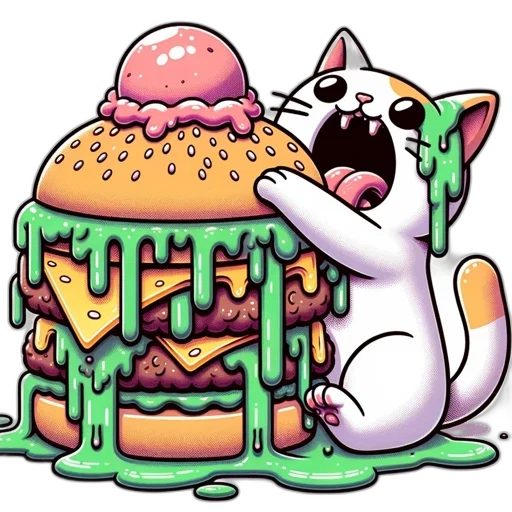 food, animal, creature, pixel art transparent PNG cut-out