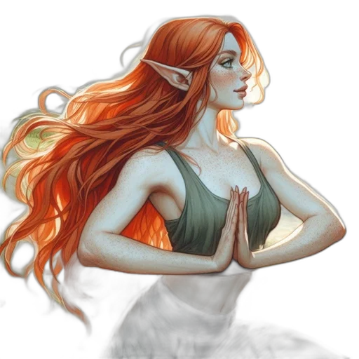 fantasy art, concept art, pixel art, watercolor transparent PNG cut-out