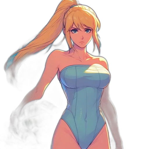 dress, anime, concept art, cartoon transparent PNG cut-out