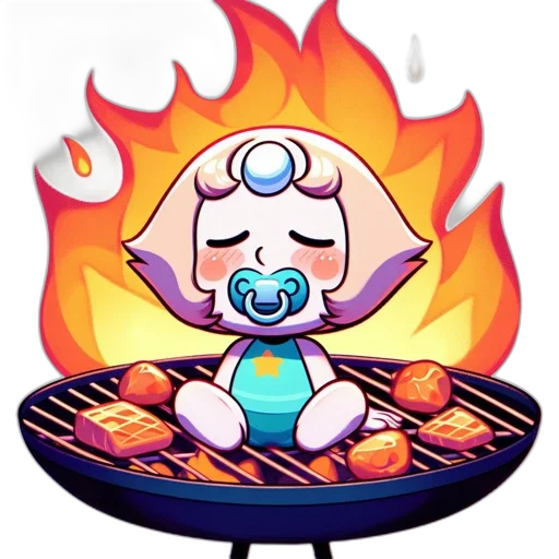 food, robot, pixel art, concept art transparent PNG cut-out