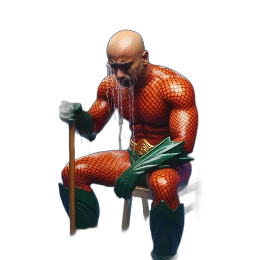 robot, creature, weapon, staff transparent PNG cut-out