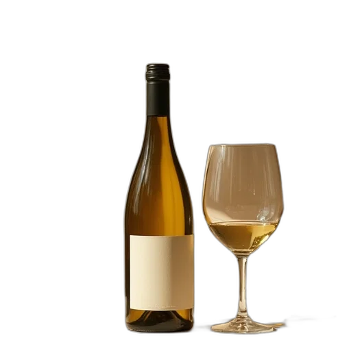 bottle, chardonnay, wine, next transparent PNG cut-out