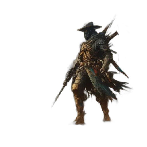 dragon, mask, staff, creature transparent PNG cut-out