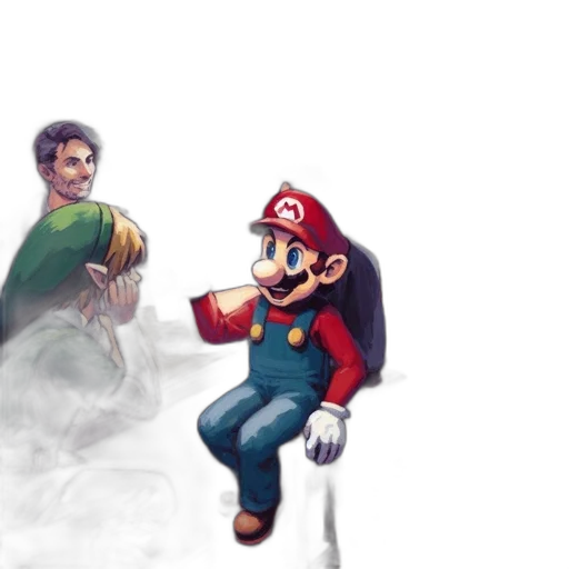 concept art, pixel art, fantasy art, 3d render transparent PNG cut-out